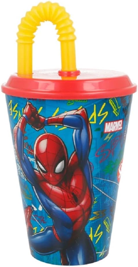 Easy Spiderman Red Cane Cup
