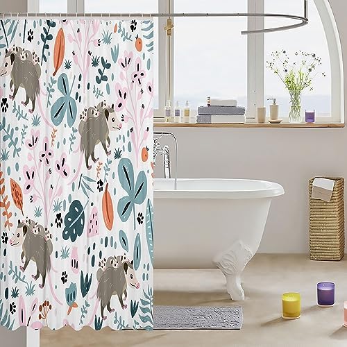 Feelyou Opossum 7278 Bath Shower Curtain