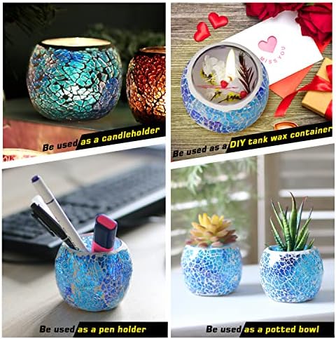 ZHAOHAI Mosaic Candle Holder