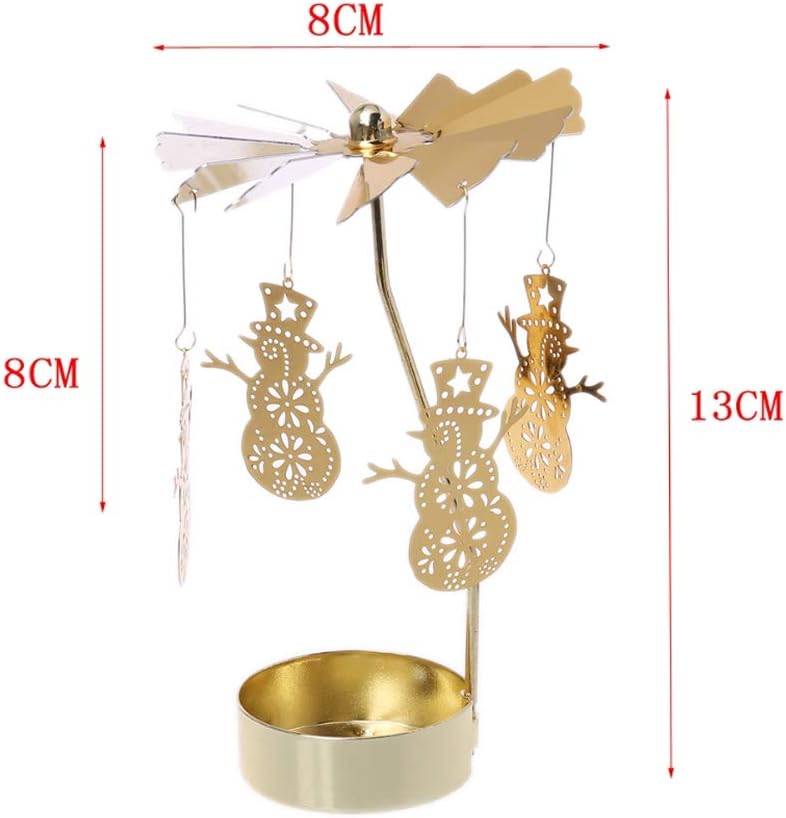 snowman candle holder stand for elegant decor
