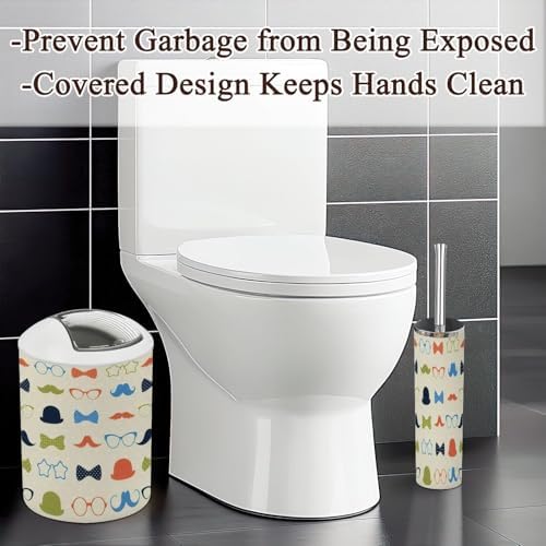 Retro Hipster Bathroom Set 6 Pcs