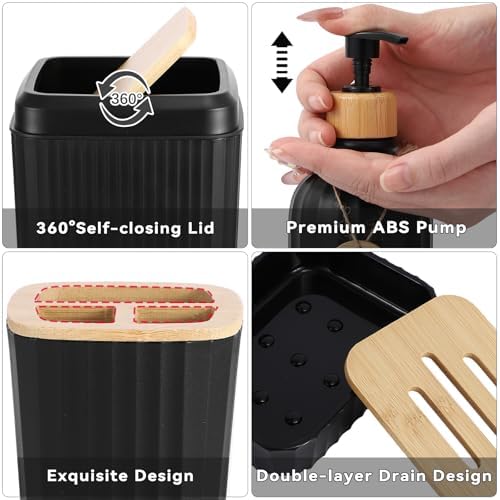 34-Piece Bathroom Accessory Set