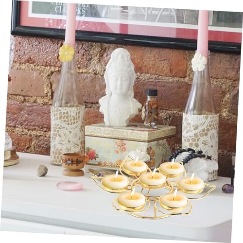 Modern Lotus Candle Holder for Home Religious Use