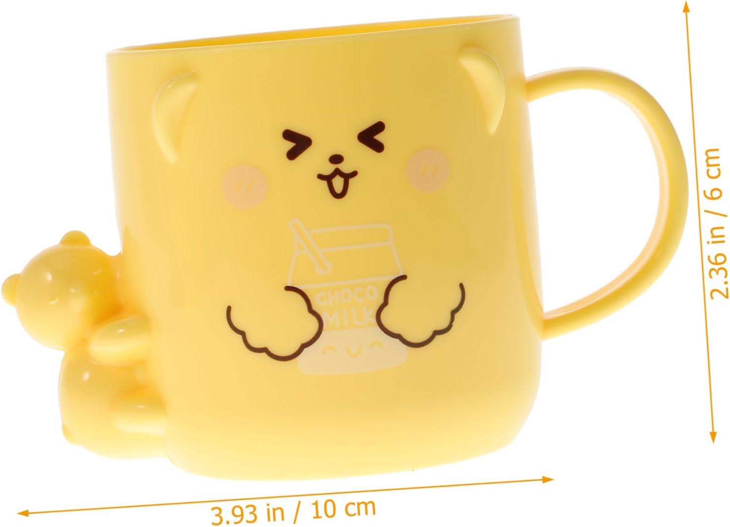 PRETYZOOM 2Pcs Cartoon Mouthwash Cup Cute Plastic Toothbrush Holder for Kids