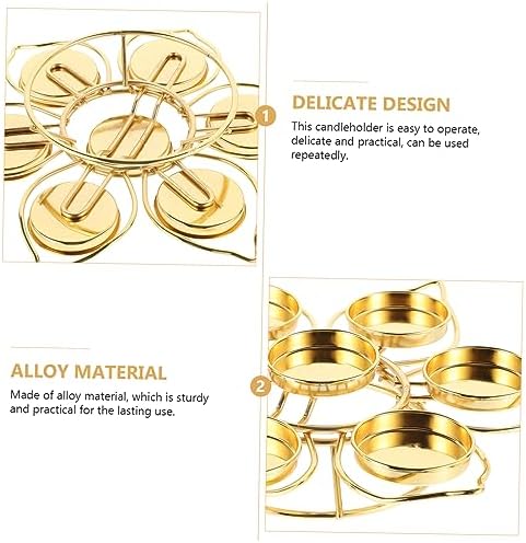 Modern Lotus Candle Holder for Home Religious Use