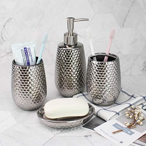Stylish Moroccan Bathroom Accessory Set