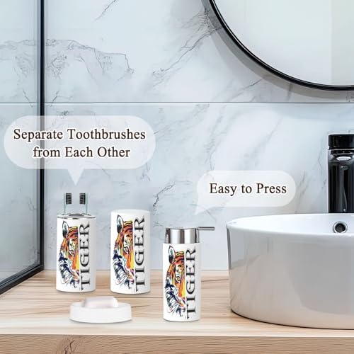 Versatile Bathroom Accessories Set for Durable and Aesthetic Storage
