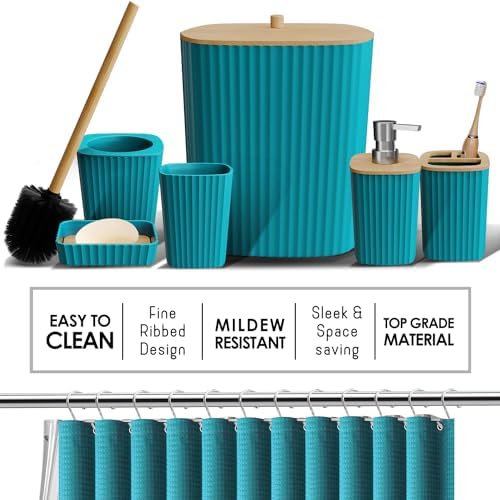 Hearth Harbor Sodium Green 22-Piece Bathroom Set