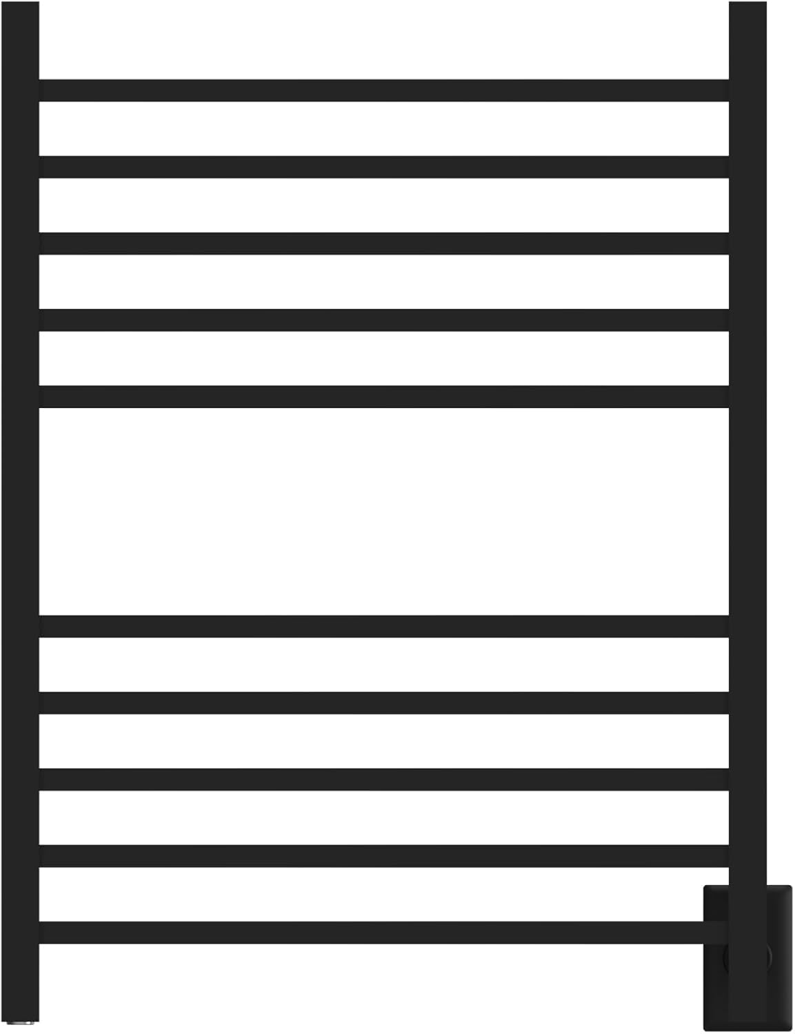 Amba Radiant 10-Bay Towel Warmer Matte Black