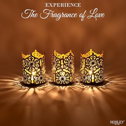 Elegant Metal Candle Holder Set