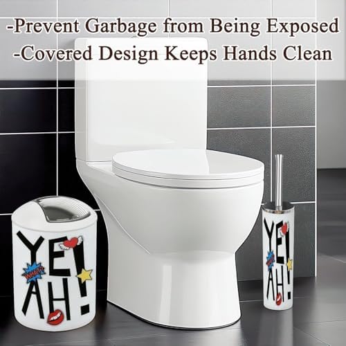 Bathroom Accessories Set - 6-Piece Essential Kit for Modern Home Use