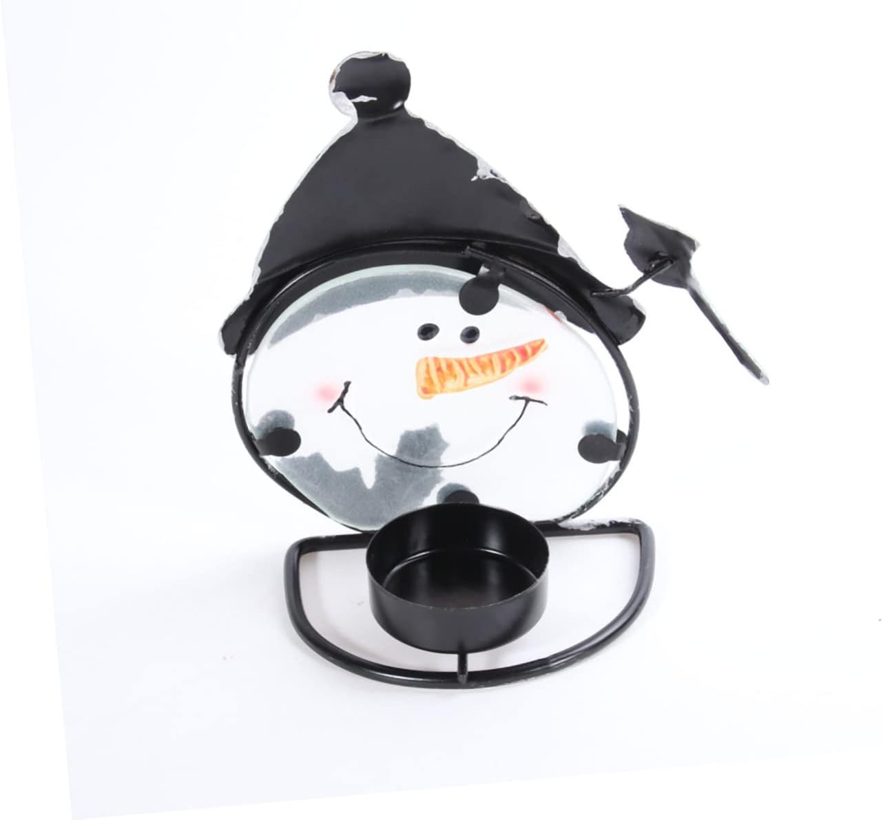Snowman Candlestick