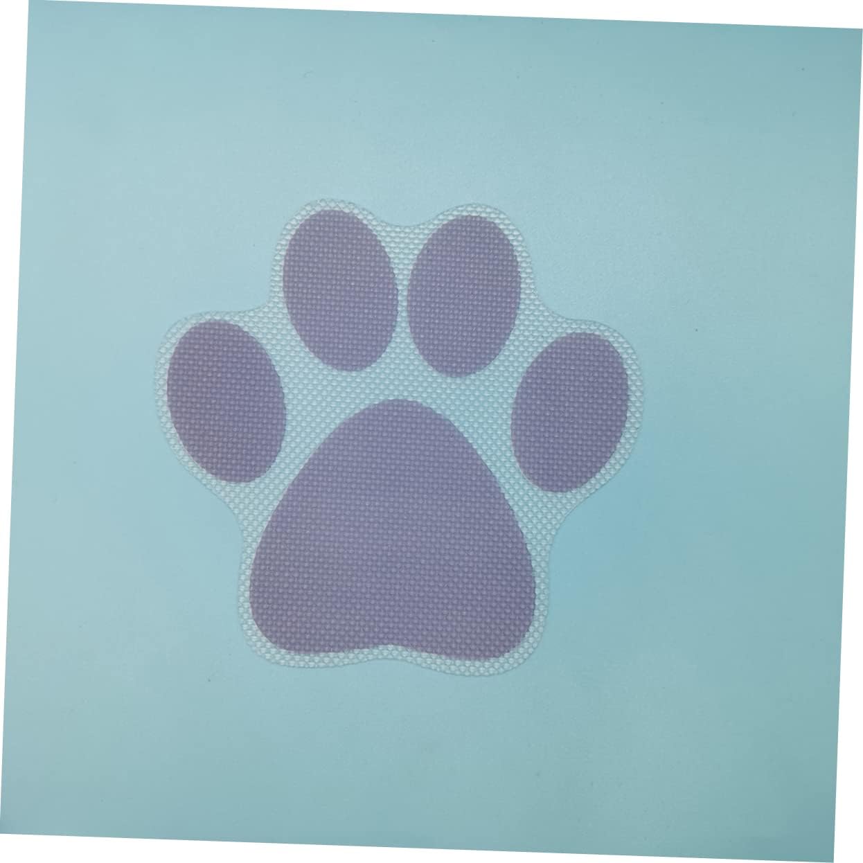 4-Piece Cartoon Dog Footprint Slip Stickers
