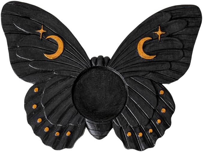 Moth Candleholder by Pacific Giftware