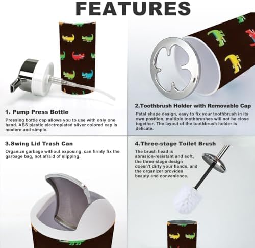 Essential bathroom essentials delightful bathroom accessories set for kids adults