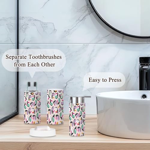 Bathroom Accessories Set 6 Pcs