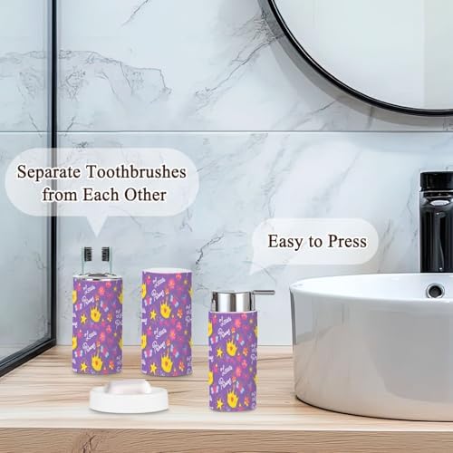 6-Piece Bathroom Accessories for Kids Babies