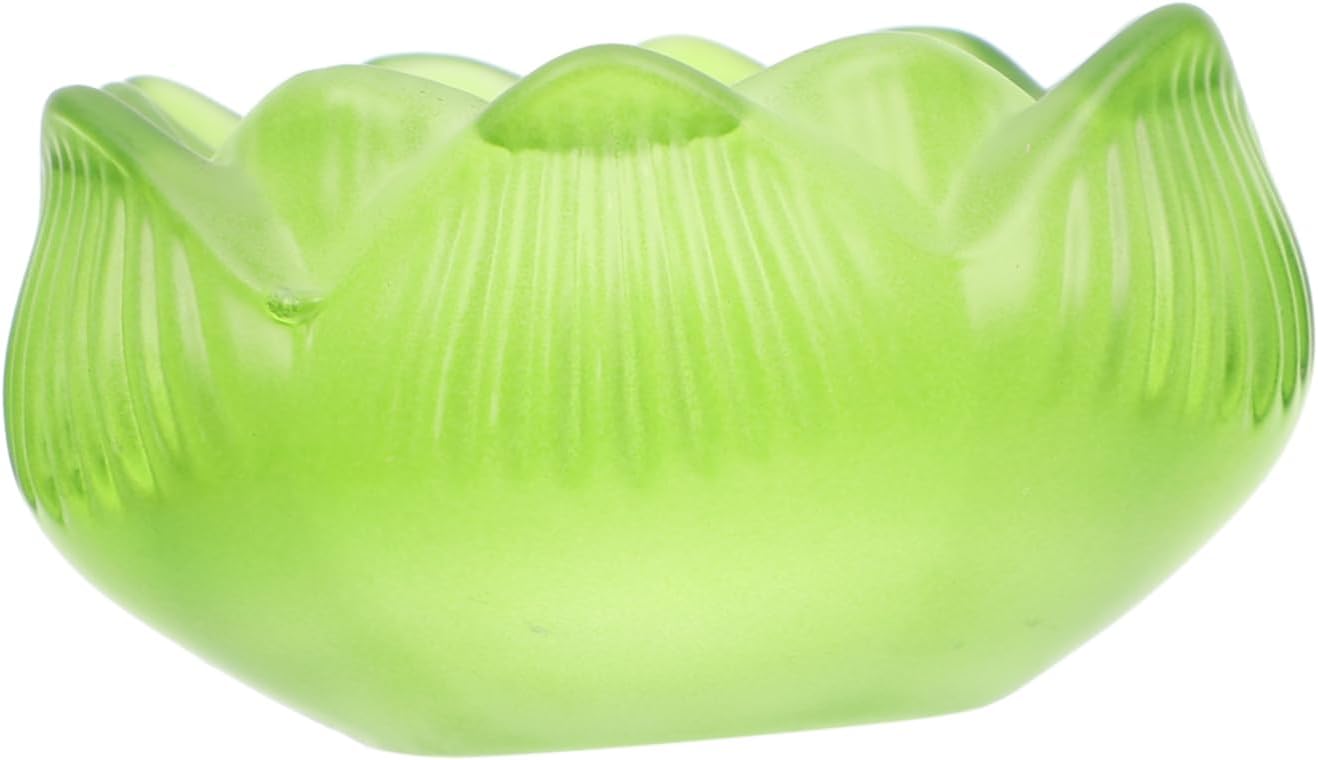 Whimsical Glass Candle Holder