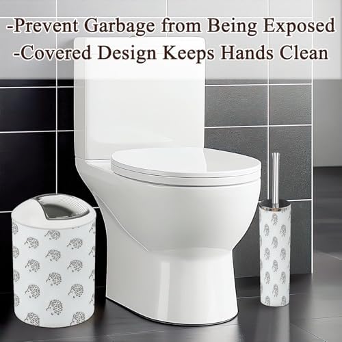 Hedgehog Style 6 Piece Bathroom Accessory Set