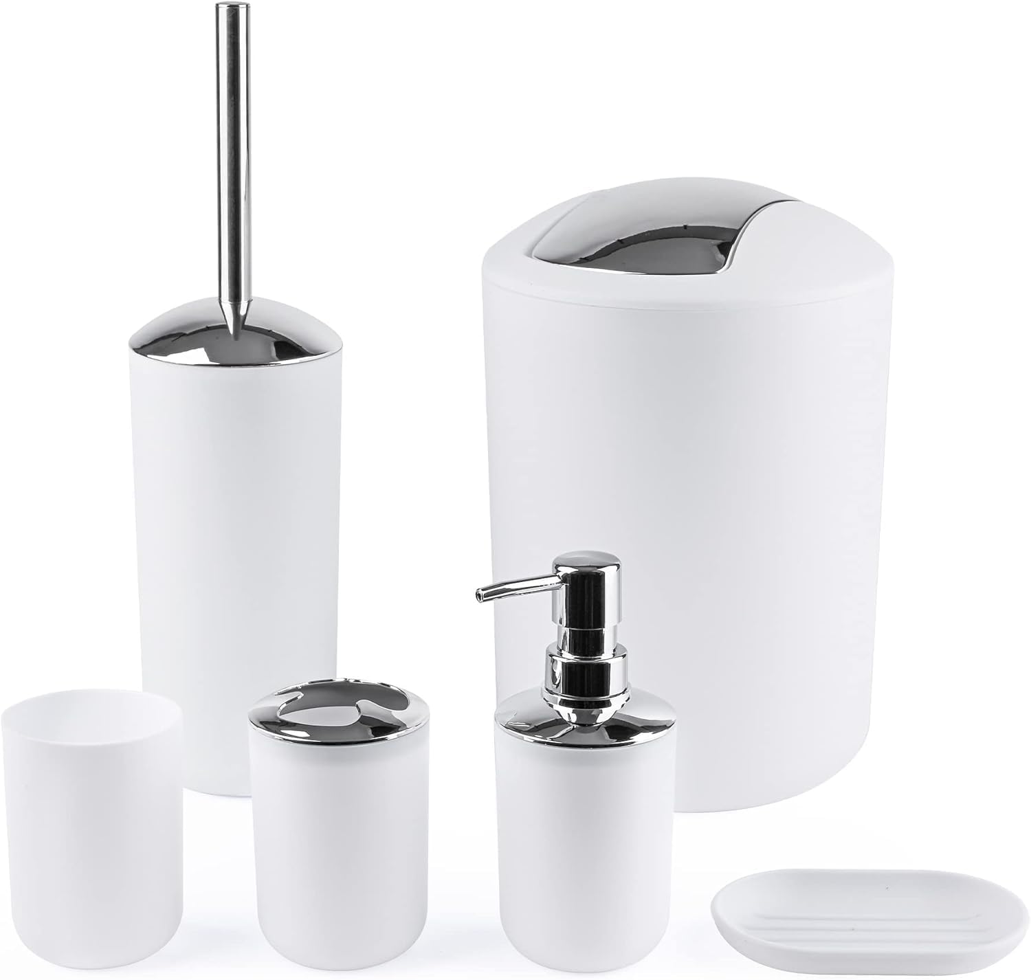 6-Piece Bathroom Accessory Set
