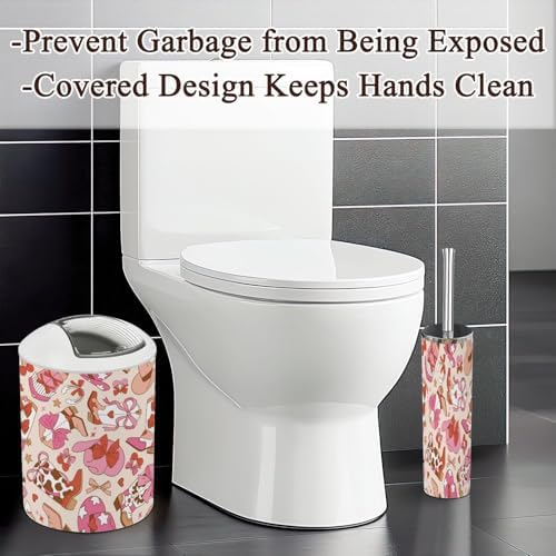 Stylish 6-Piece Cowgirl Bathroom Set with Durable Design