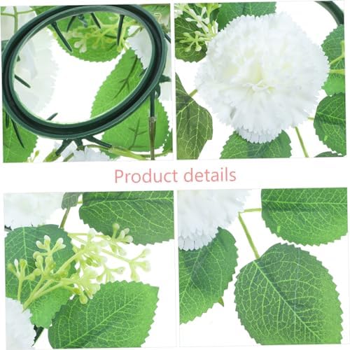 Luxshiny Floral Centerpiece Wreath