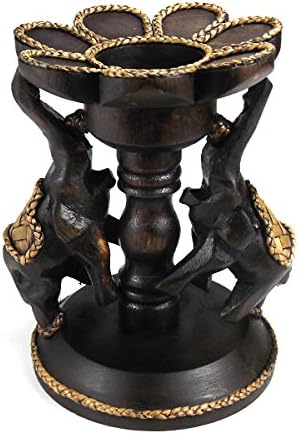 AeraVida Decorative Elephant Candle Holder