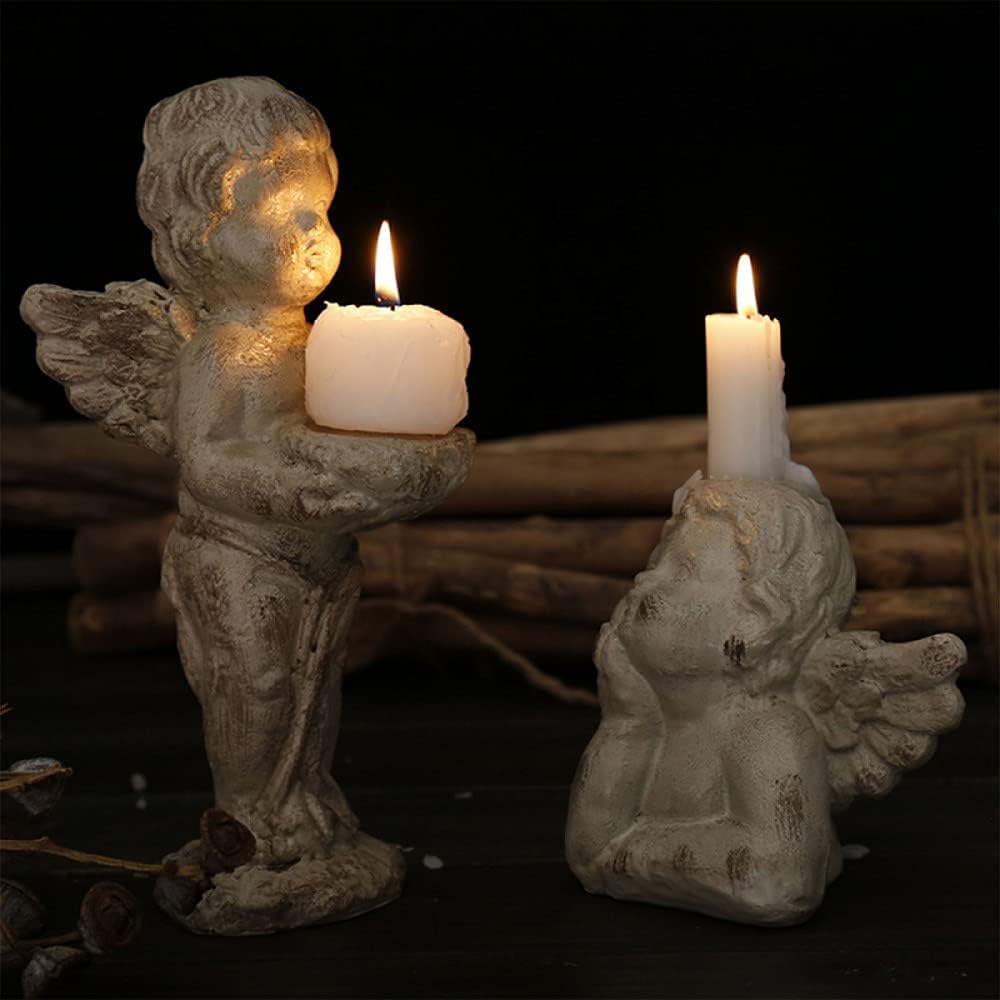 Angel Candle Holderares for Grieving Spaces