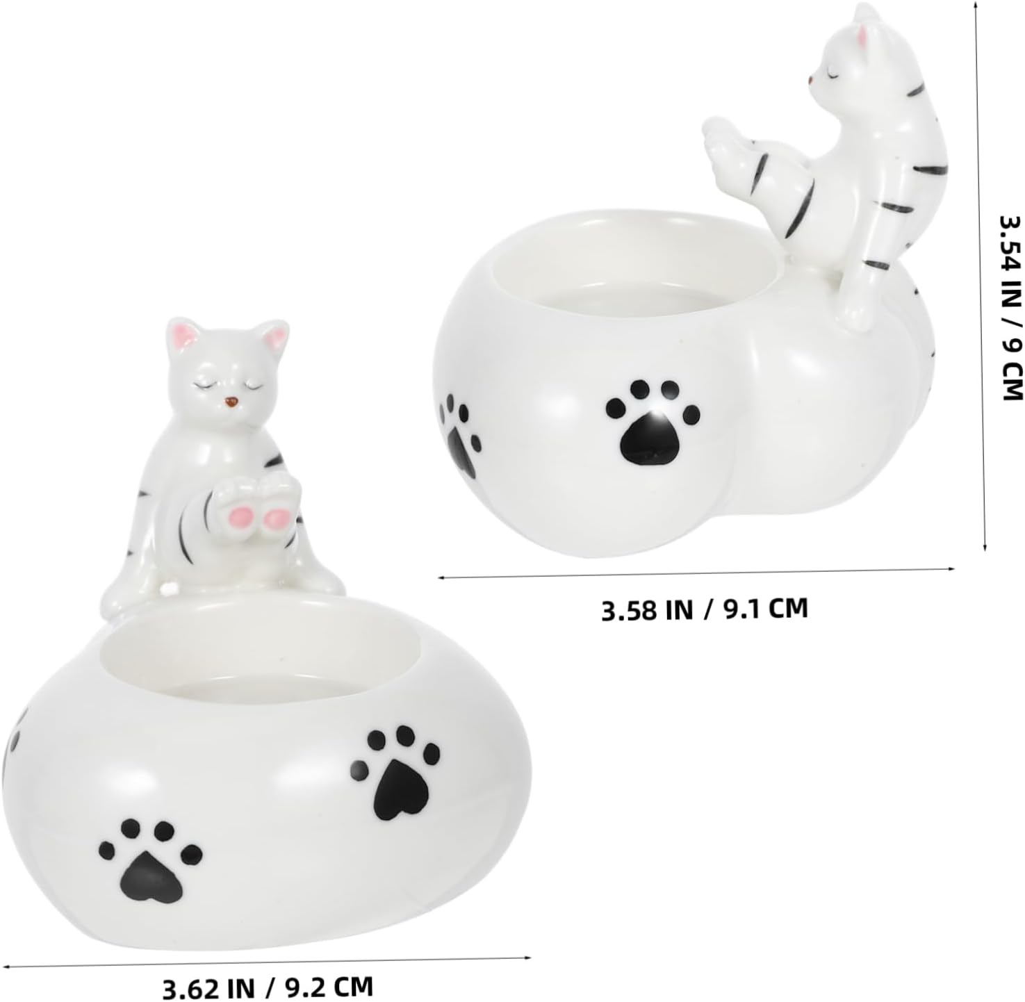 Elegant Cat Candle Holder