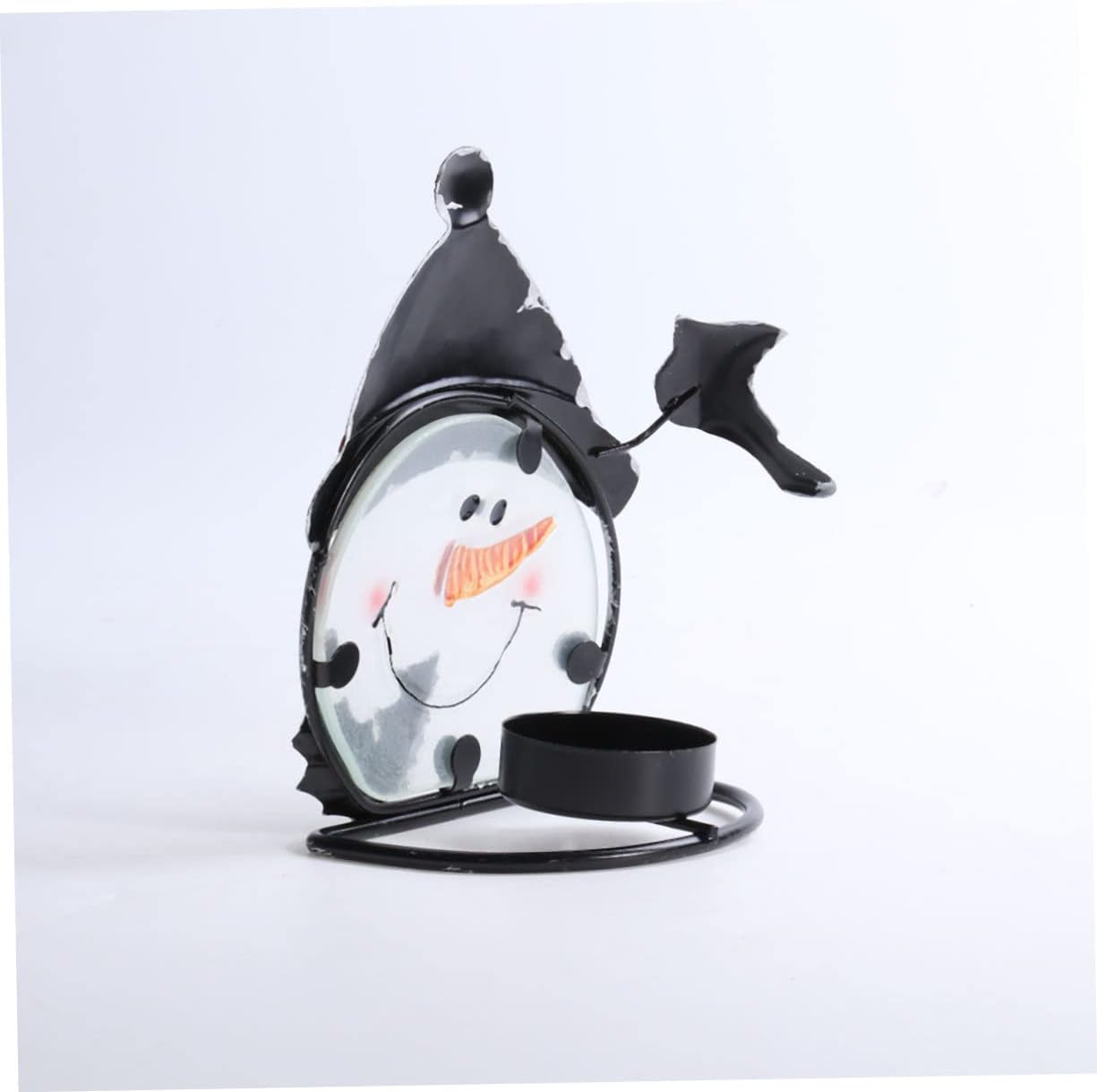 Snowman Candlestick
