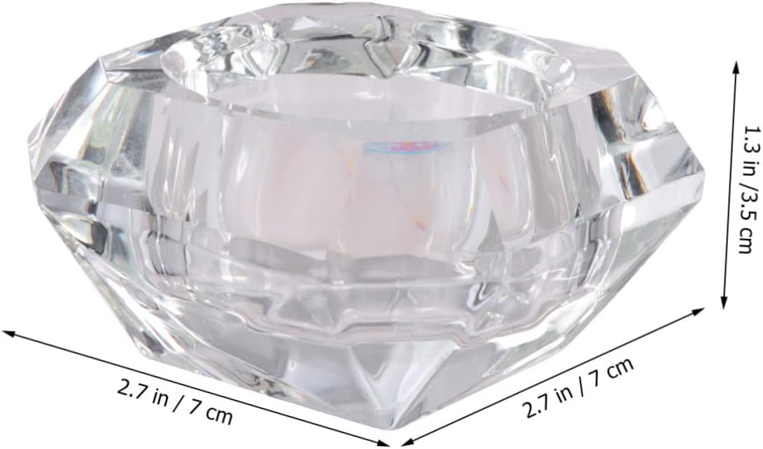 Glowing Crystal Candle Holder
