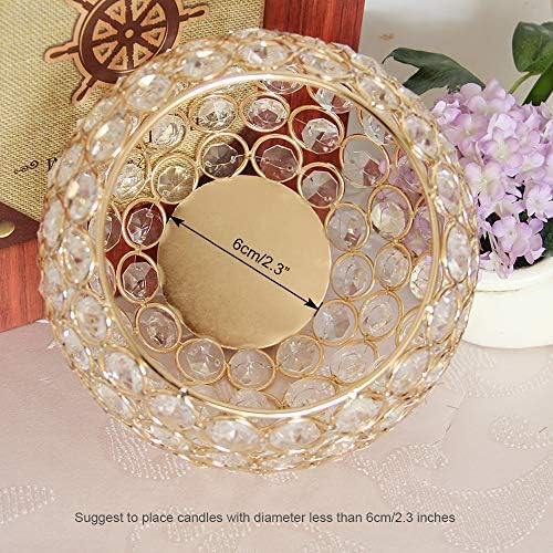 Vinicant Gold Candle Holders for Weddings