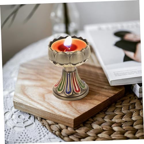 Elegant Buddhist Altar Candle Holder