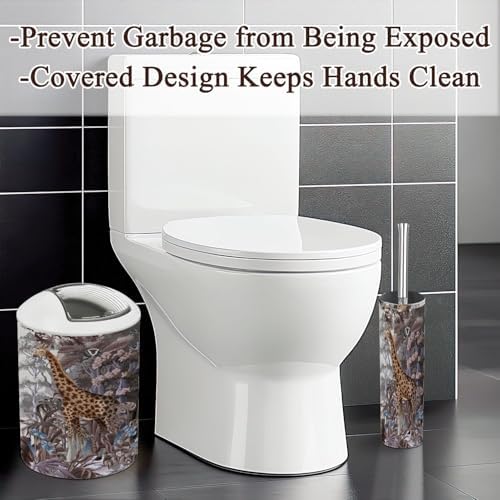JBNJANKDAV 6-Piece Jungle Bathroom Accessories Set