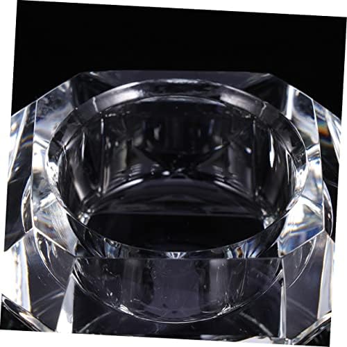 Glowing Crystal Candle Holder
