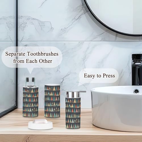 Long-Lasting Strength 6-Piece Native American Bathroom Set