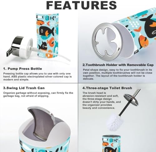 6-Piece Bathroom Set