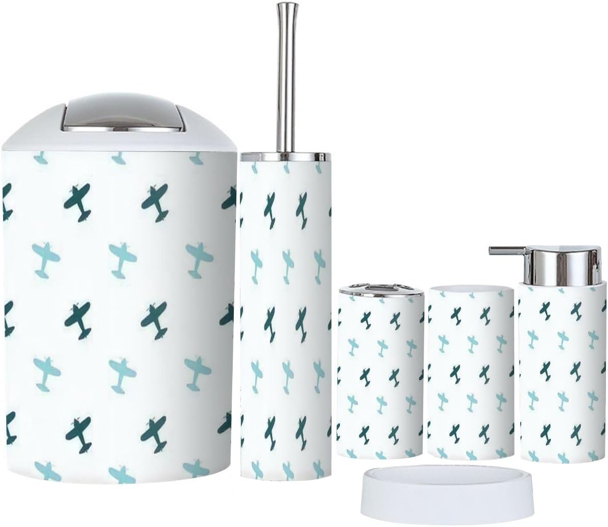 XNGJEMVWXOBathroom Accessory Set 6 Piece