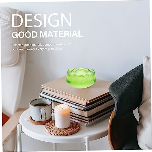 2pc Lotus Candleholder Set Elegant Design