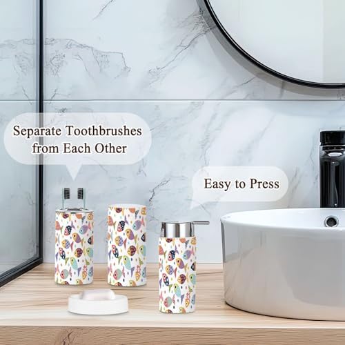 Bath 6-Piece Set - Durable Bathroom Accessories