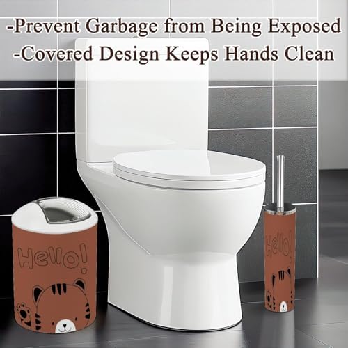 Bathroom Accessories Set 6 Pcs Durable Decorative Storage