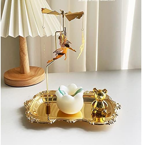 Spinning Candle Holder with Fairy Accessories