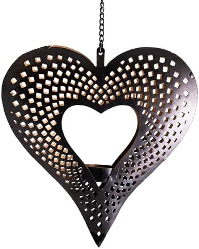 Elegant 20x20cm Iron Tea Light Holder for Home Dcor