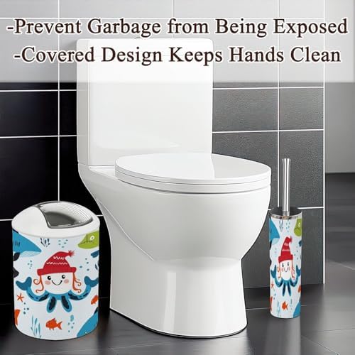 Cute Pirate Party Bathroom Accessories Set for Kids
