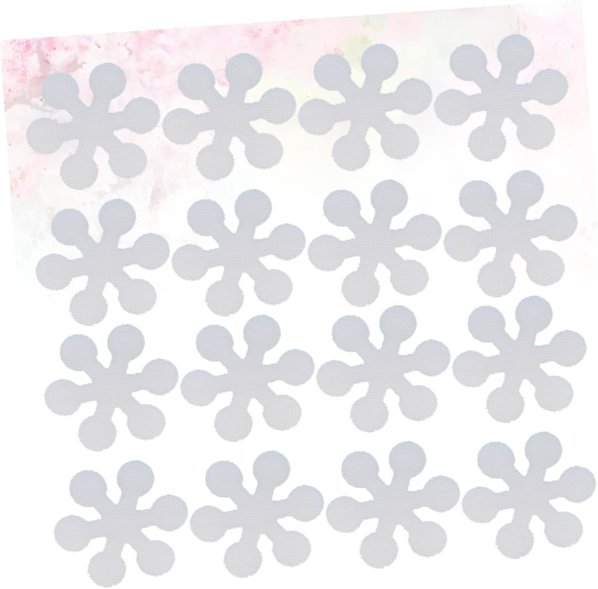 LIFKICH Snowflake Non-Slip Bathtub Stickers