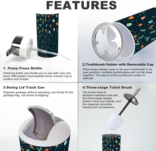 Bathroom Accessories Set Fun Durable and Functional