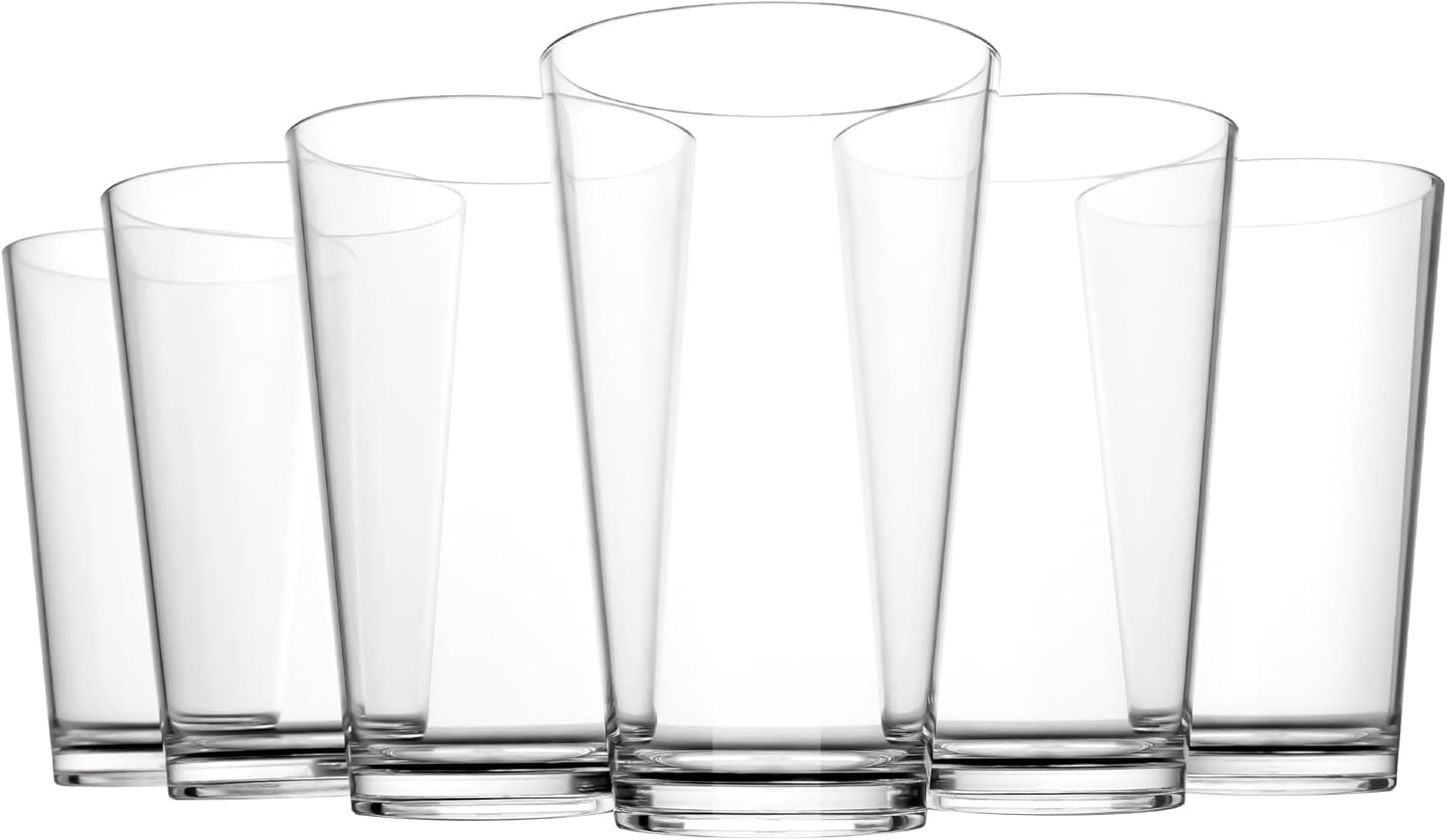 Sturdy Glass Water Cup Simple and Functional