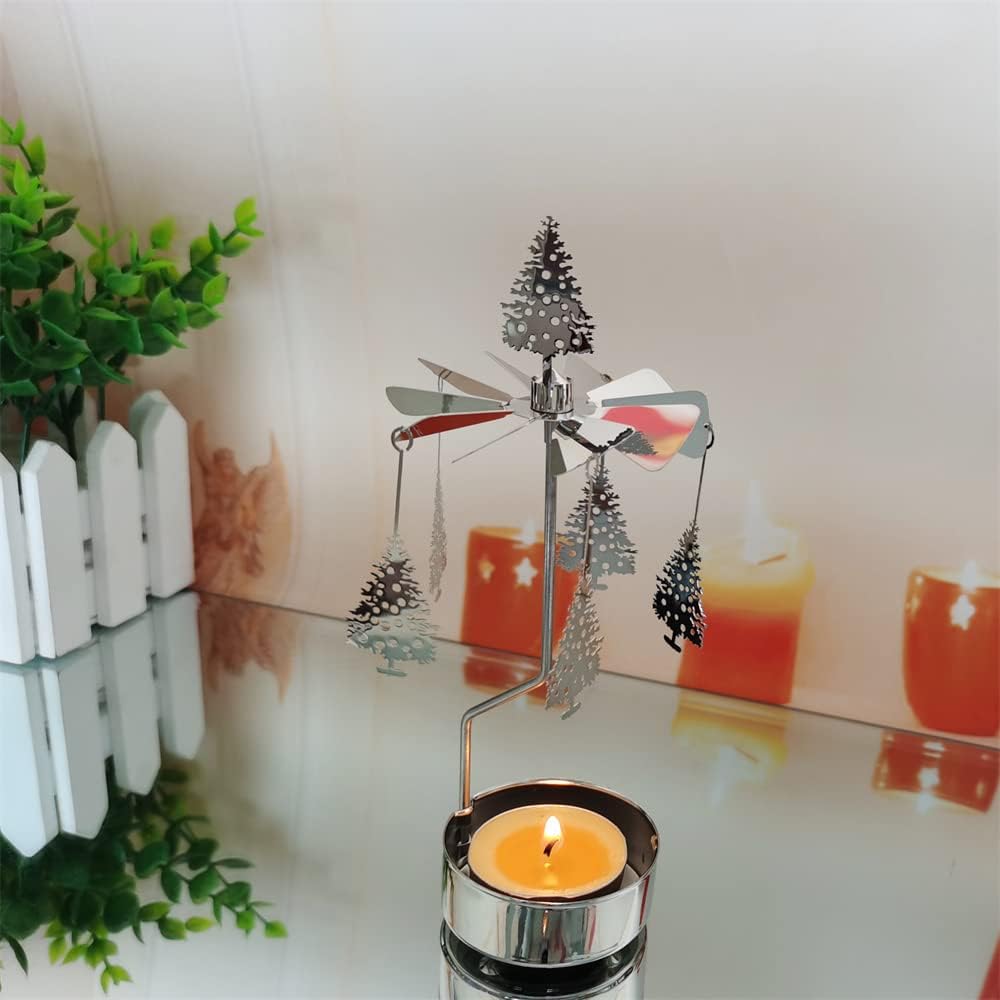 Sturdy Durable Tea Light Candle Holder - Christmas Tree Design