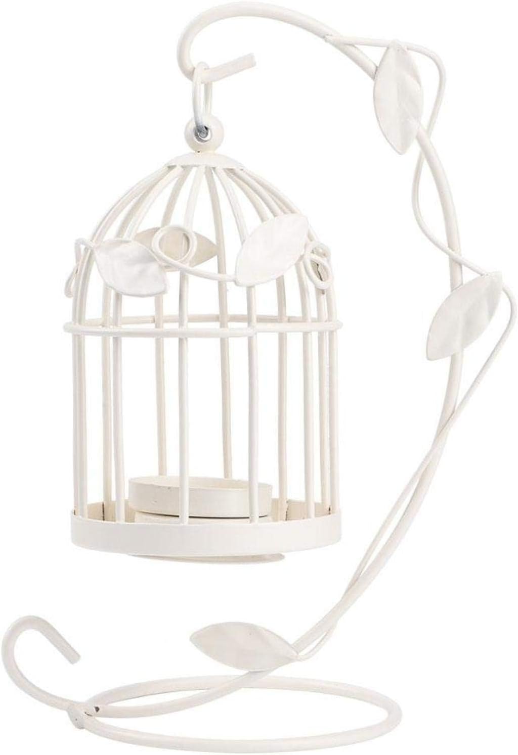 Hanging Birdcage Lantern Metal Birdcage Candle Holder for Weddings and Parties
