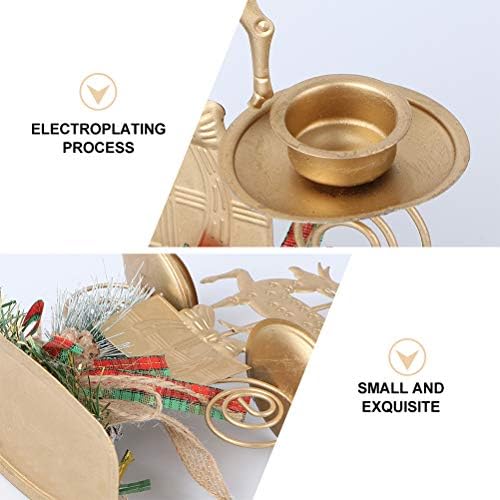 Elegant Christmas Candle Holder Set